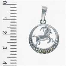 Silver zodiac sign - Capricorn