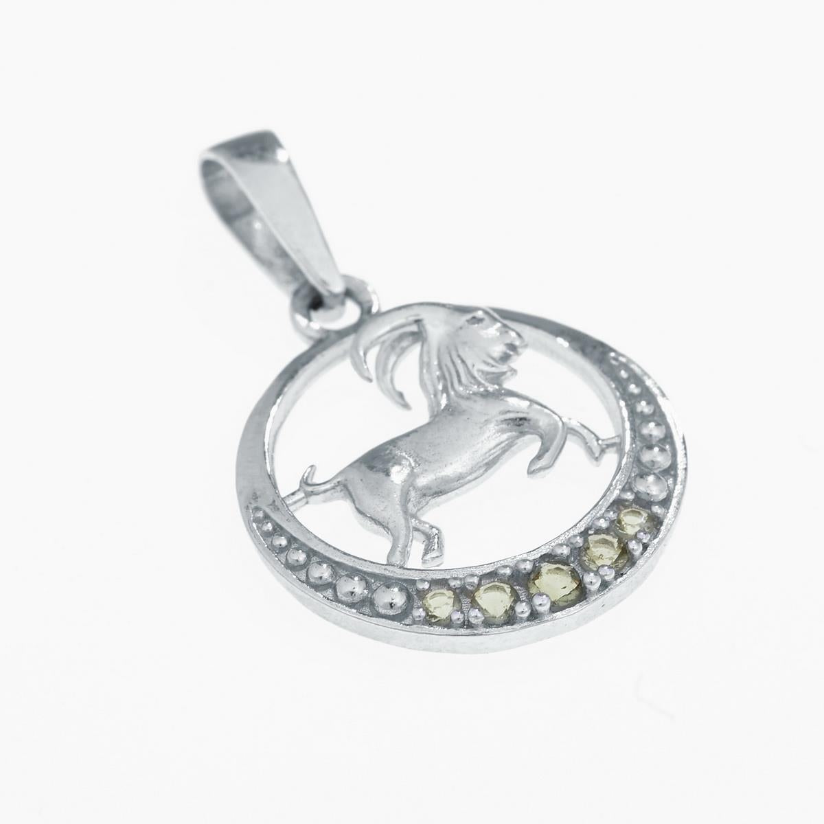 Silver zodiac sign - Capricorn