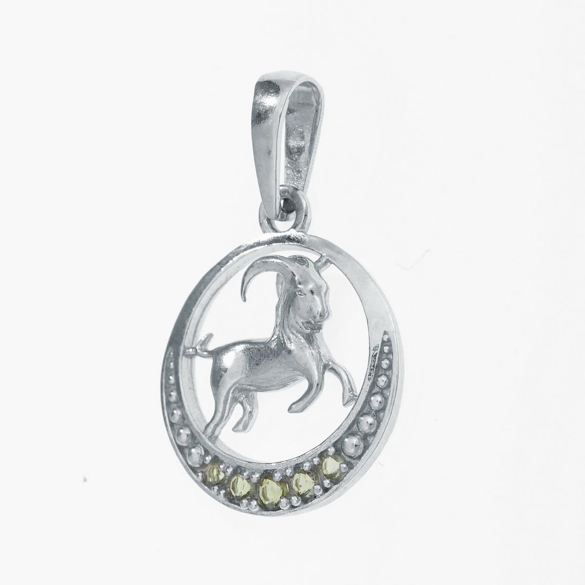 Silver zodiac sign - Capricorn