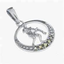 Silver zodiac sign - Aquarius