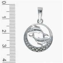 Silver zodiac sign - Pisces