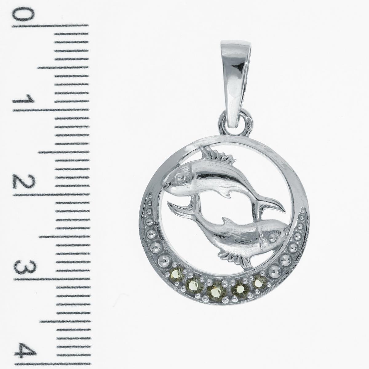 Silver zodiac sign - Pisces