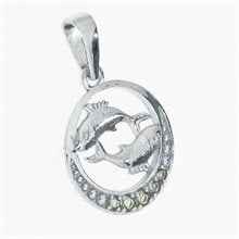 Silver zodiac sign - Pisces