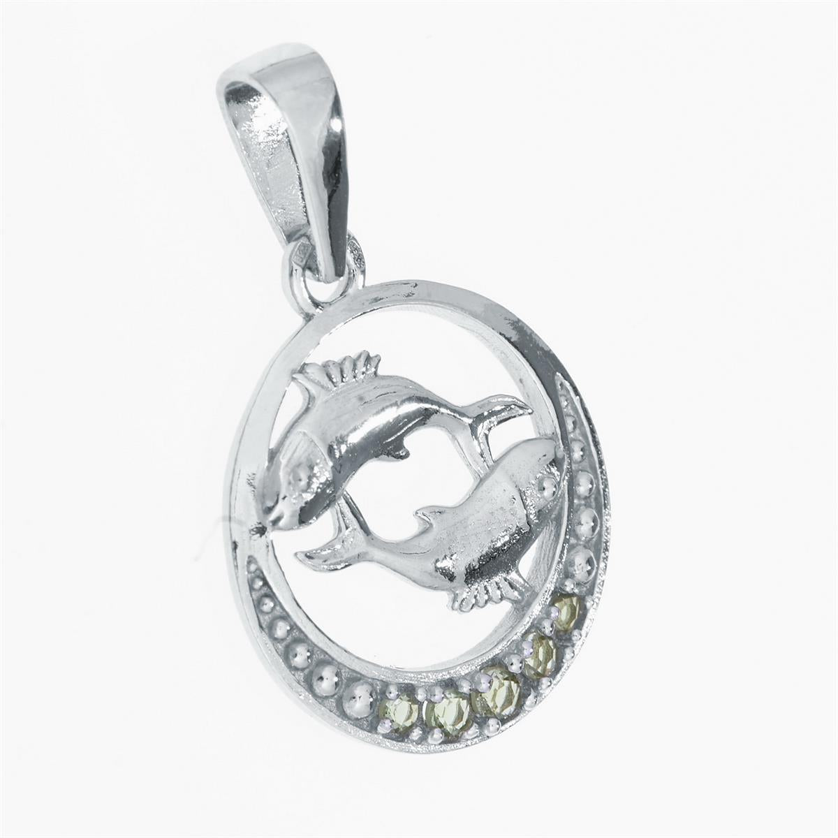 Silver zodiac sign - Pisces