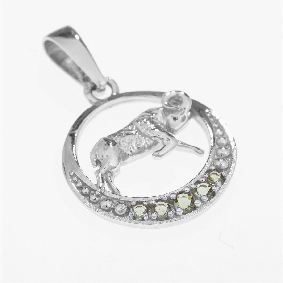 Silver zodiac sign - Aries