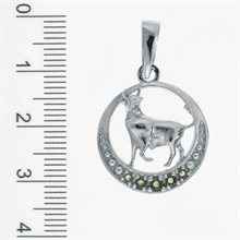 Silver zodiac sign - Taurus