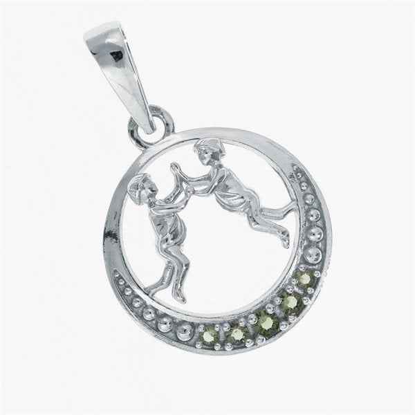 Silver zodiac sign - Gemini