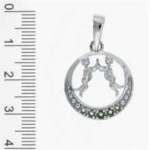 Silver zodiac sign - Gemini