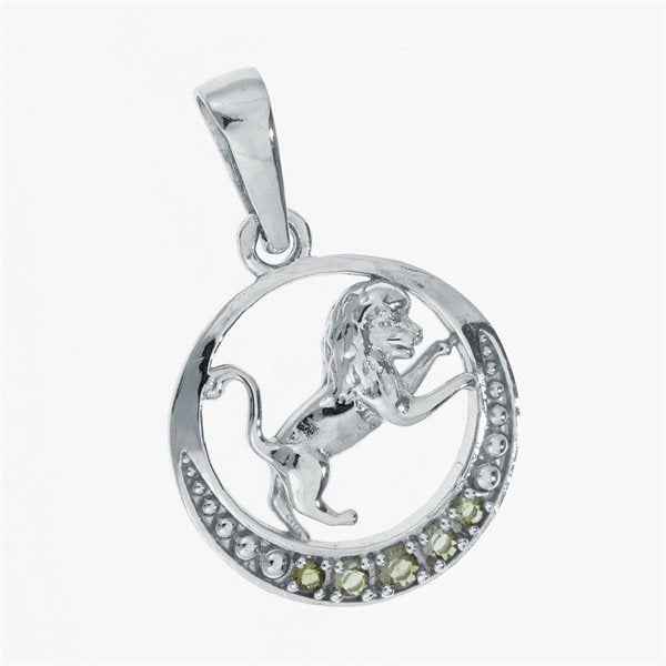 Silver zodiac sign - Leo (Lion)