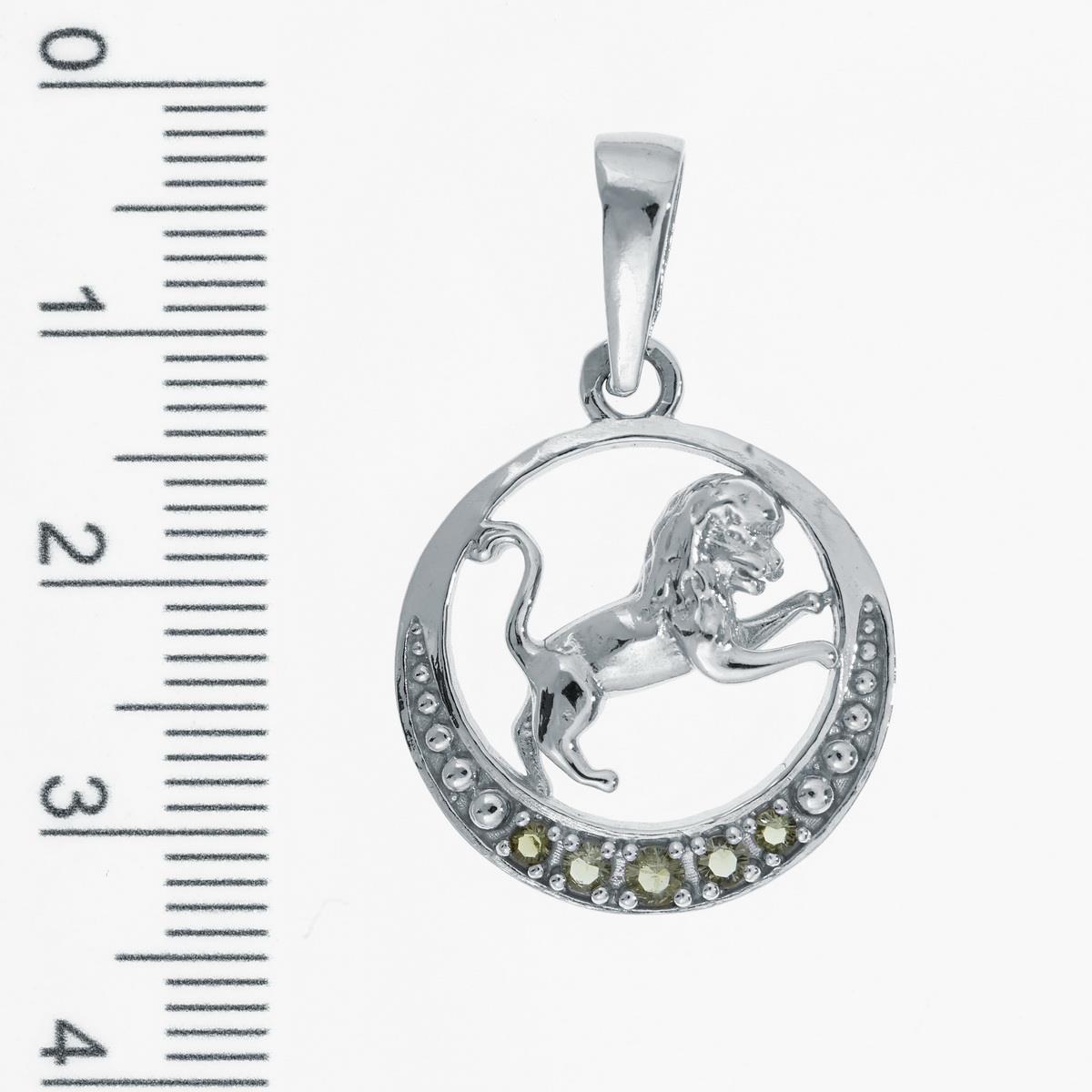 Silver zodiac sign - Leo (Lion)