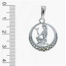 Silver zodiac sign - Virgo