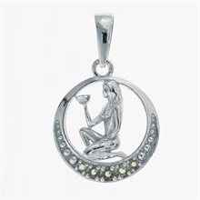 Silver zodiac sign - Virgo