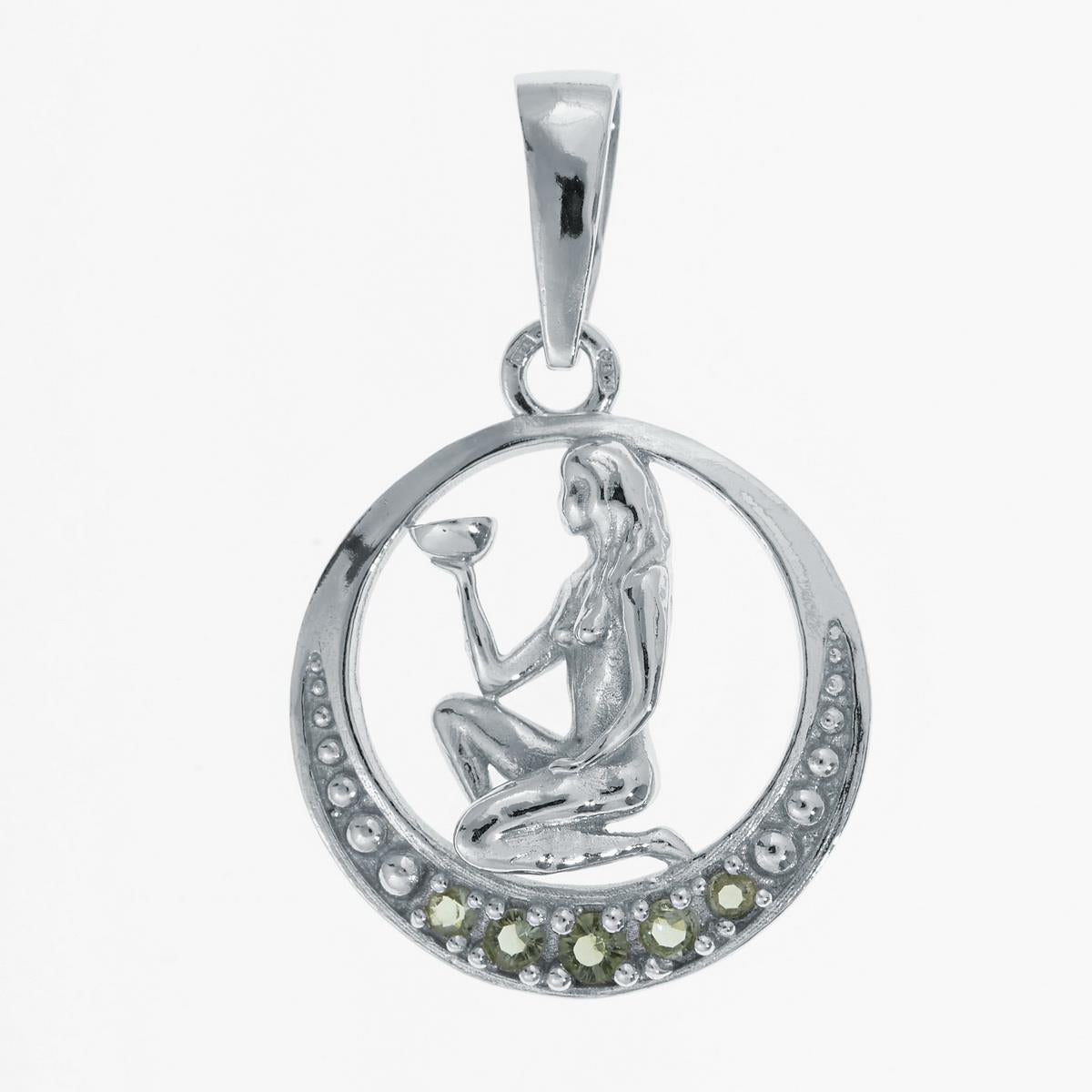 Silver zodiac sign - Virgo