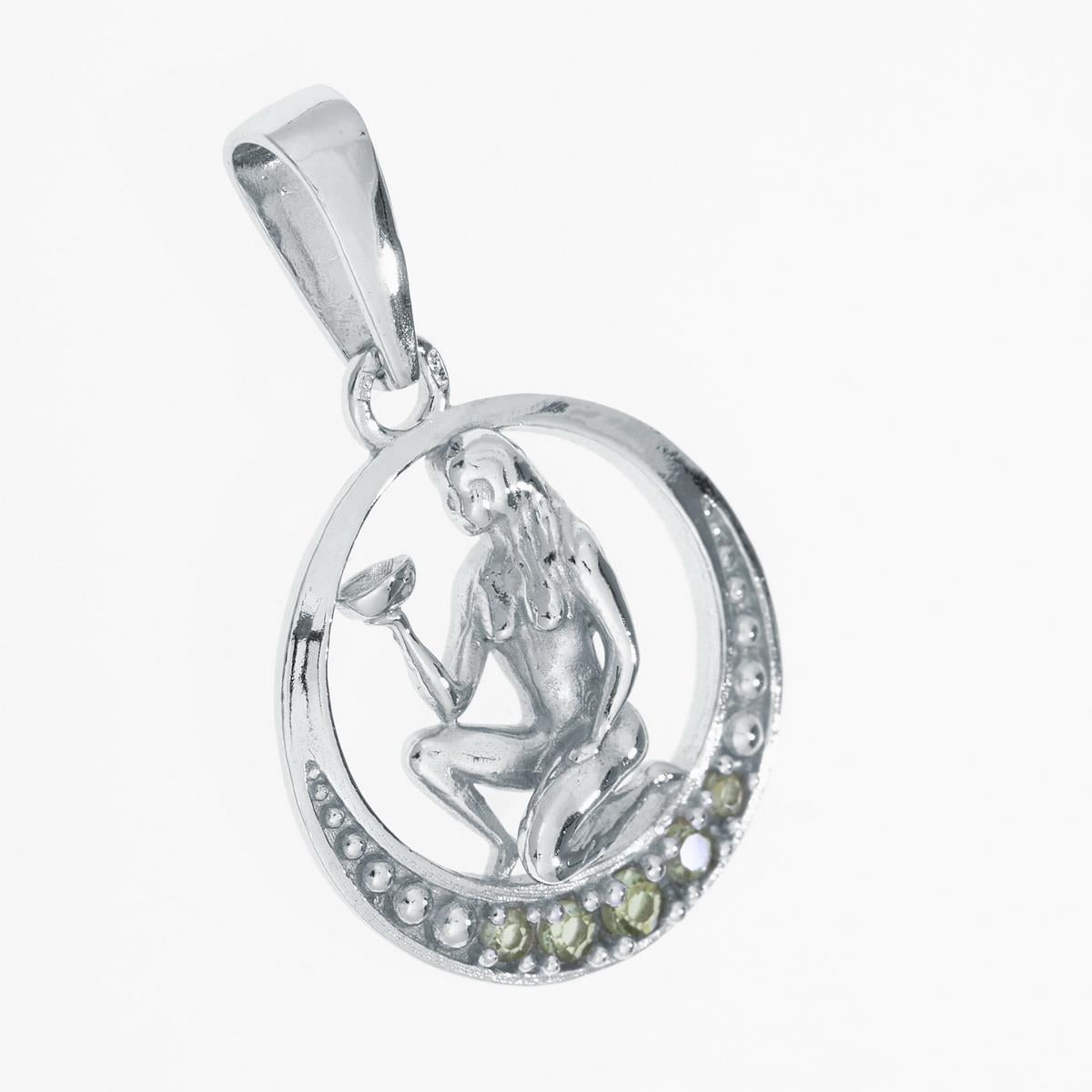 Silver zodiac sign - Virgo