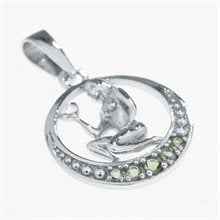Silver zodiac sign - Virgo