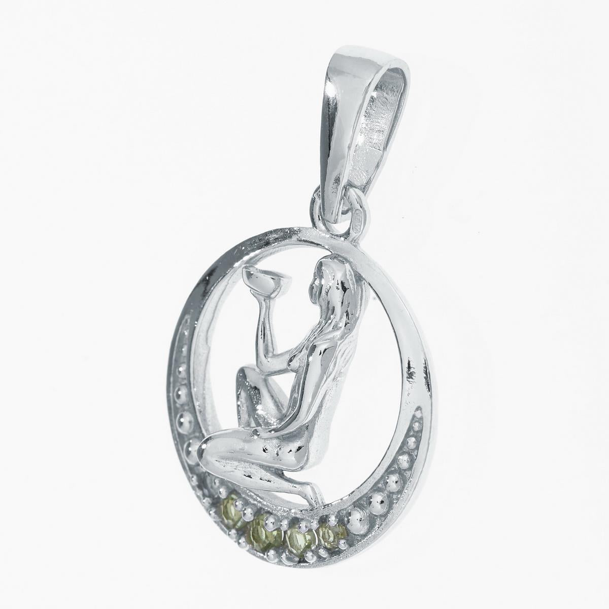 Silver zodiac sign - Virgo