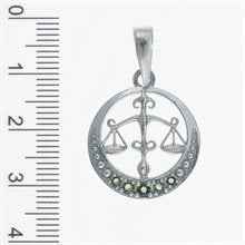 Silver zodiac sign - Libra