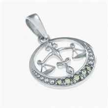 Silver zodiac sign - Libra
