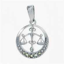 Silver zodiac sign - Libra