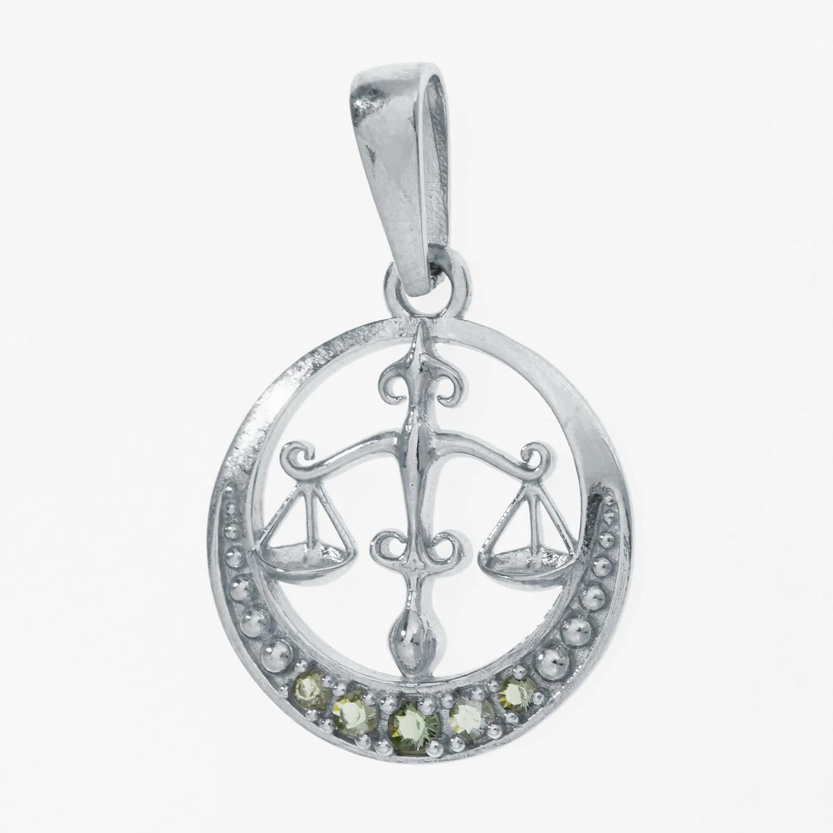 Silver zodiac sign - Libra