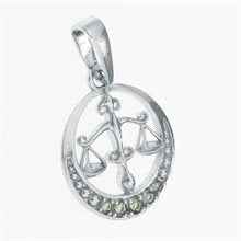 Silver zodiac sign - Libra
