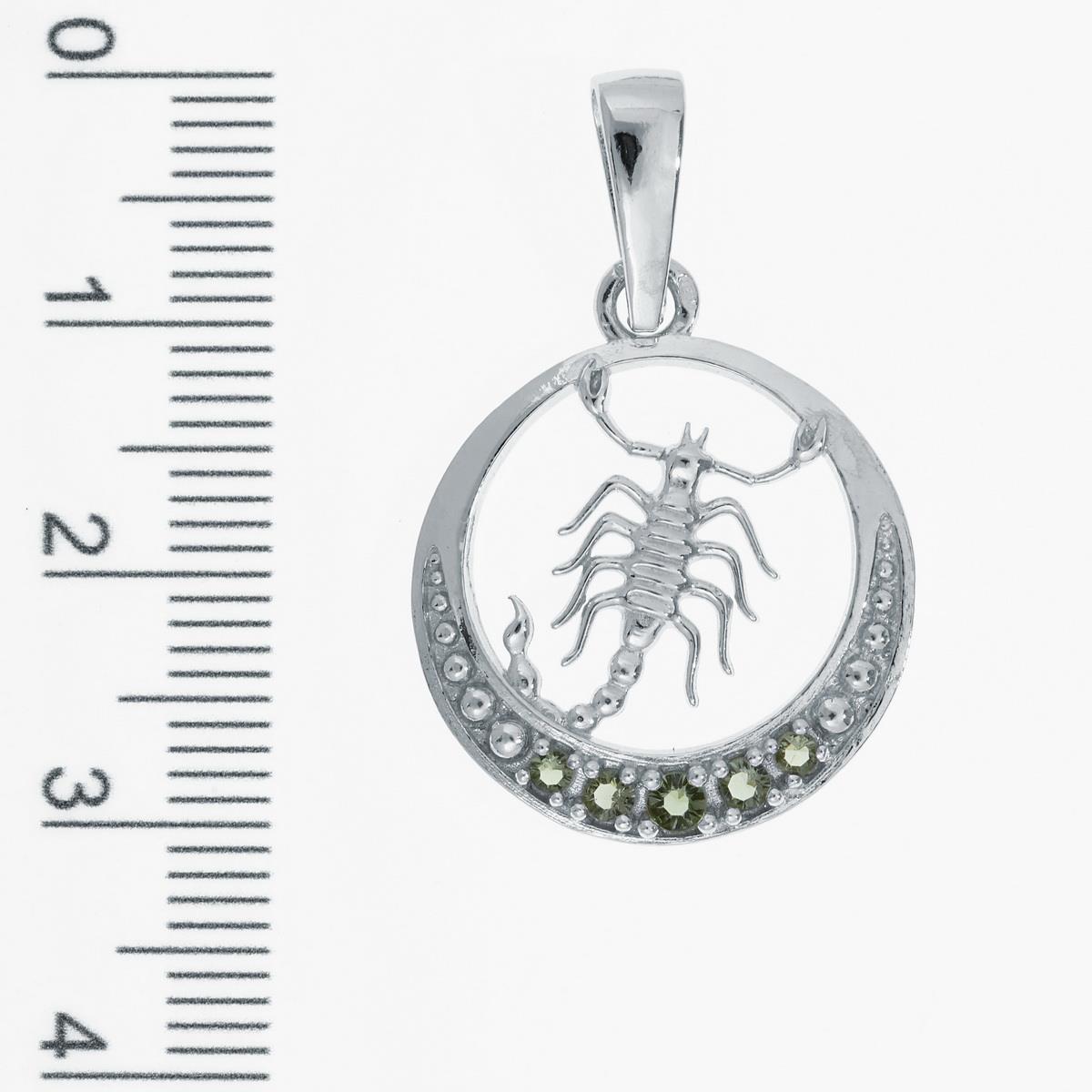 Silver zodiac sign - Scorpio