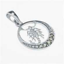 Silver zodiac sign - Scorpio