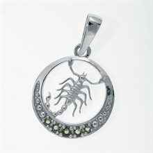 Silver zodiac sign - Scorpio
