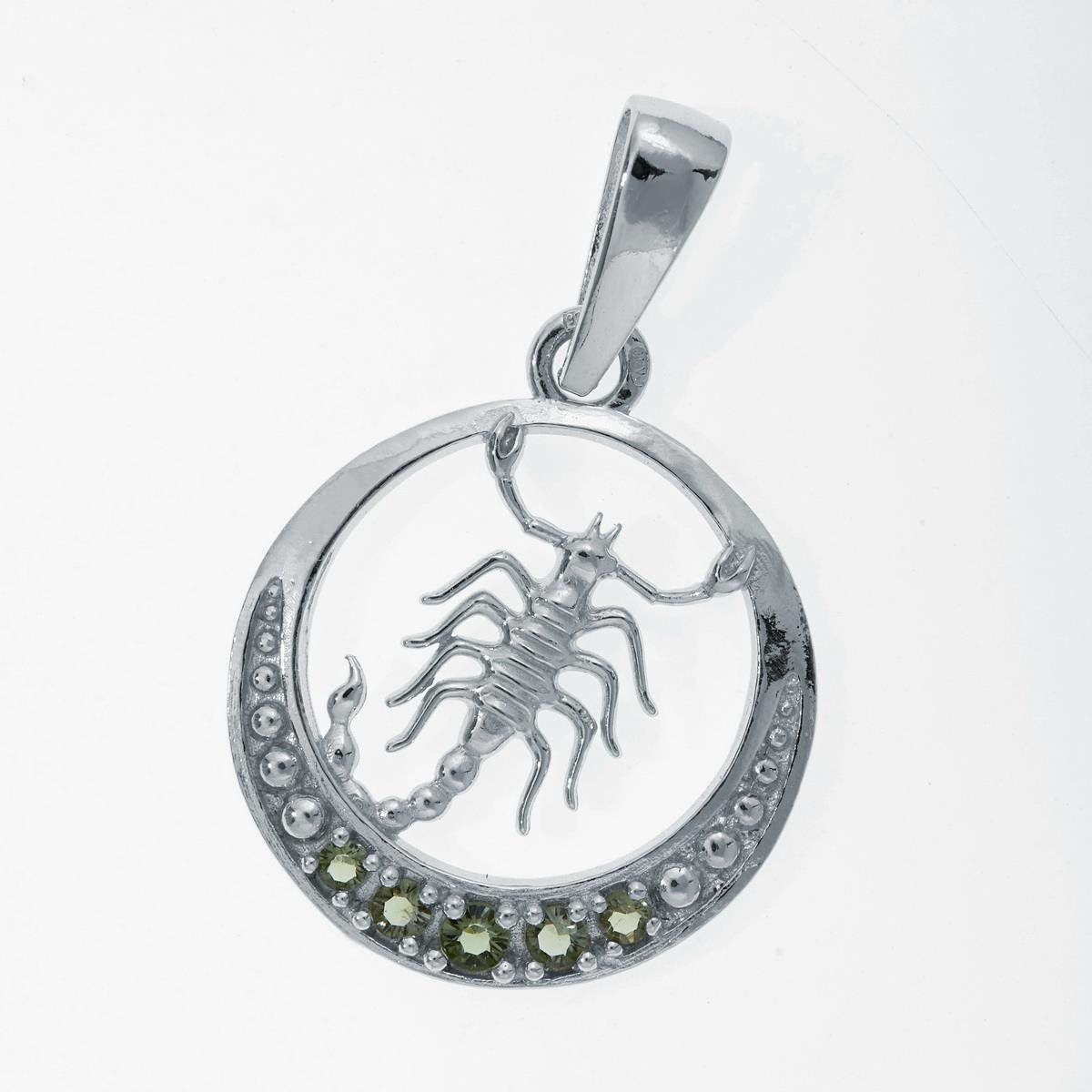 Silver zodiac sign - Scorpio