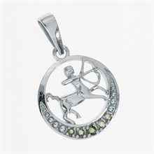 Silver zodiac sign - Sagittarius