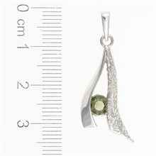 Ciondolo Argento con codice moldavite 1111