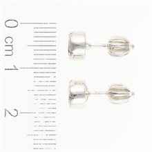 Orecchini in argento con Moldaviti 2032-3