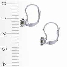 Orecchini in argento con Moldaviti 2138-4