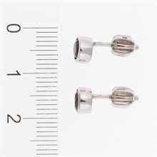Orecchini in argento con Moldaviti 2139-3