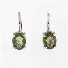 Orecchini in argento con Moldaviti 2191-4