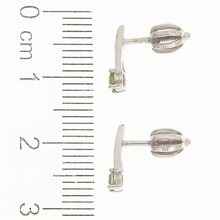 Orecchini in argento con Moldaviti 2214-3