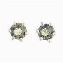 Orecchini in argento con Moldaviti 2138-3
