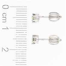 Orecchini in argento con Moldaviti 2138-3