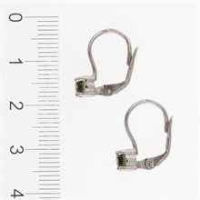 Orecchini in argento con Moldaviti 2240-4