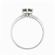 Anello Argento con moldavite 3003