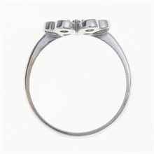 Anello in argento con Moldaviti 3011