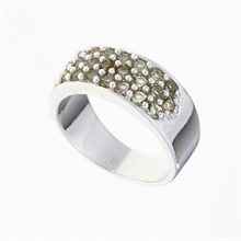 Anello in argento con Moldaviti 3068