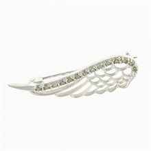 Spilla in argento con ala in Moldaviti 5610