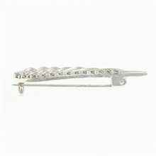 Spilla in argento con ala in Moldaviti 5610