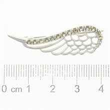 Spilla in argento con ala in Moldaviti 5610