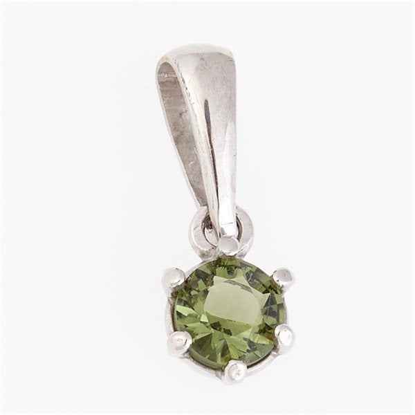 Ciondolo Oro con codice moldavite 1138