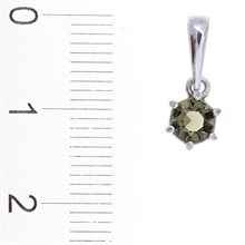 Ciondolo Oro con codice moldavite 1138