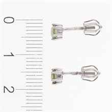 Orecchini dorati con Moldaviti AUV2234-3WG