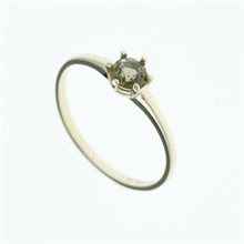 Anello dorato con moldavite 3138