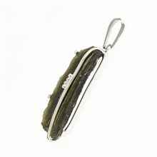 Ciondolo Argento con codice moldavite 7441
